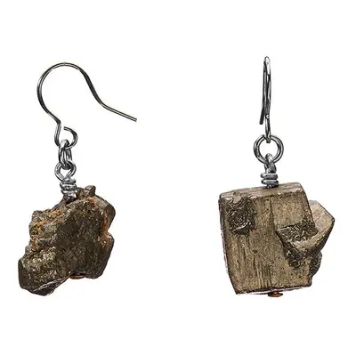 The Raw One Pyrite Earrings