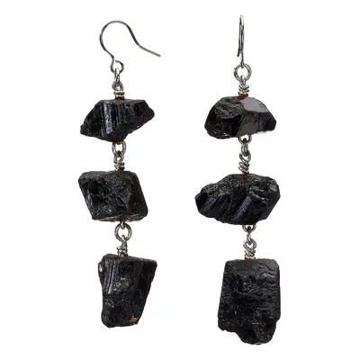 XXX Black Tourmaline Earrings