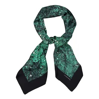 Malachite Square Silk Scarf