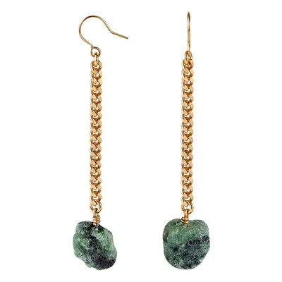 Keep Me Hanging Ruby Zoisite Earrings