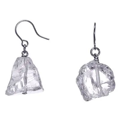 The Raw One Rough Quartz Earrings