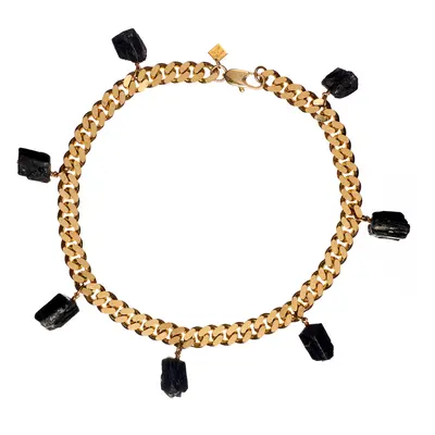 Collar Black Tourmaline Necklace