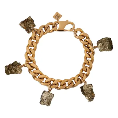 Wrist Collar Bracelet Pyrite