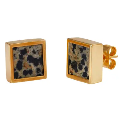 Mondrian Stud Earrings Dalmatian