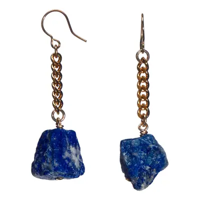 Keep Me Hanging Lapis Lazuli Short Earrings