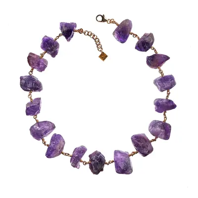 Not A Pearl Necklace Amethyst