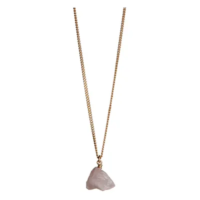 The Raw One Rose Quartz Necklace