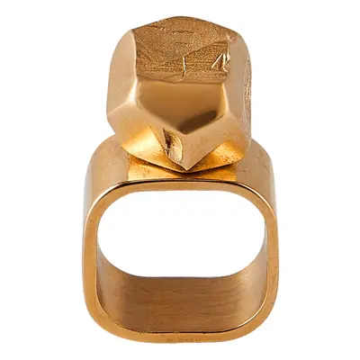 Power Ring Gold Vermeil Recycled Silver