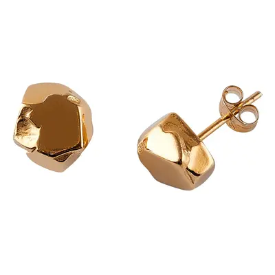 Iggy Stud Earrings Gold Vermeil Recycled Silver