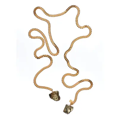 Tie me up Pyrite Necklace