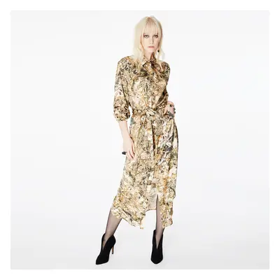 Harry Pyrite Midi Shirt Dress