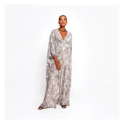 Dunaway Feathered Quartz Kaftan