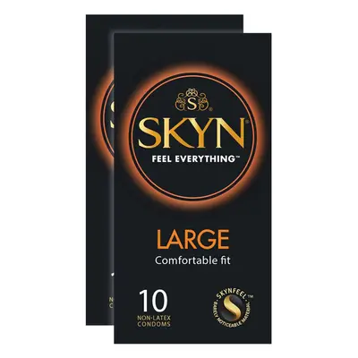 Skyn Large Non-Latex Condoms - 20 Pack