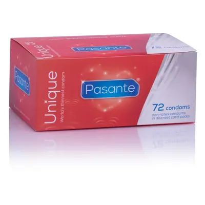 Pasante Unique Condoms - 72 Pack