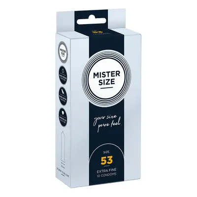 MISTER SIZE 53mm Condoms - 10 Pack