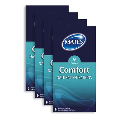 Mates Comfort Condoms - 36 Pack