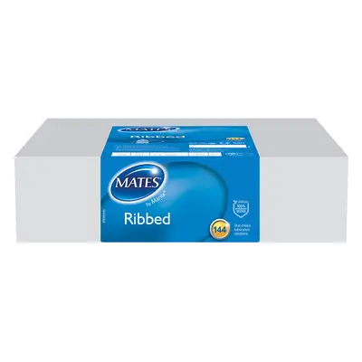 Mates Ribbed Condoms (144 Pack)