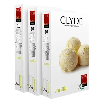 Glyde Vanilla Condoms - 30 Pack