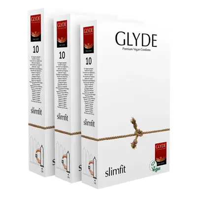 Glyde Slim Fit Condoms - 30 Pack