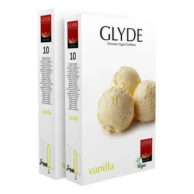 Glyde Vanilla Condoms - 20 Pack