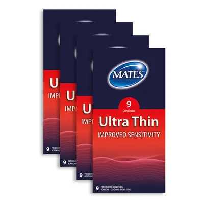 Mates Ultra Thin Condoms - 36 Pack