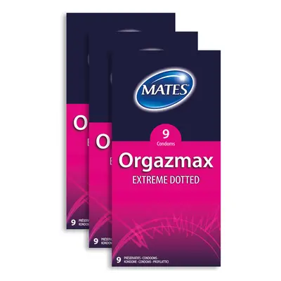 Mates Orgazmax Condoms - 27 Pack