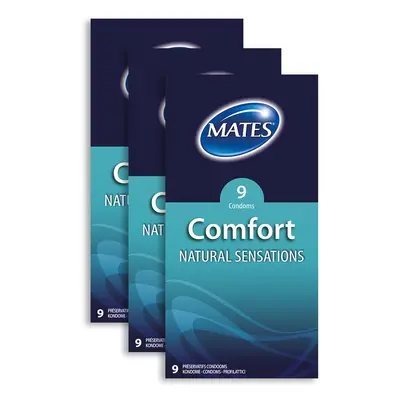 Mates Comfort Condoms - 27 Pack