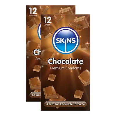 Skins Chocolate Condoms - 24 Pack