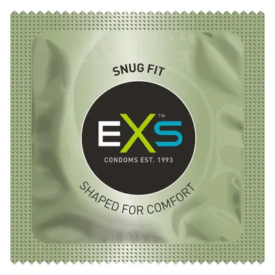 EXS Snug Fit Condoms - 12 Pack Multipack. Natural Latex