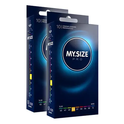 MY.SIZE Pro 53mm Condoms - 20 Pack