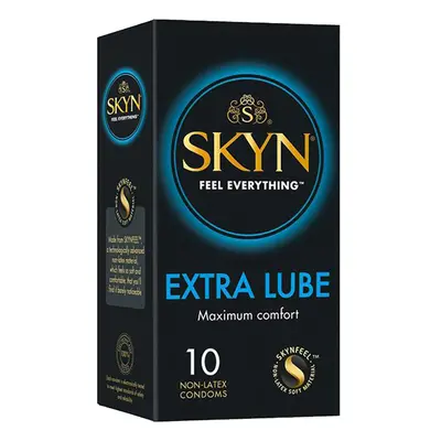 Skyn Extra Lubricated Non-Latex Condoms - 10 Pack