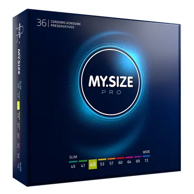 MY.SIZE Pro 49mm Condoms - 36 Pack