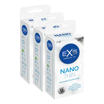 EXS Nano Thin Condoms - 36 Pack