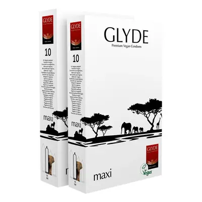 Glyde Maxi Condoms - 20 Pack