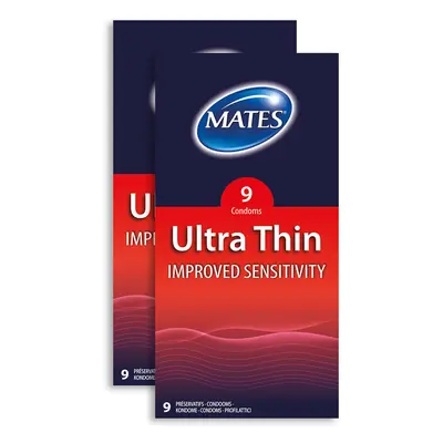 Mates Ultra Thin Condoms - 18 Pack