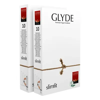 Glyde Slim Fit Condoms - 20 Pack