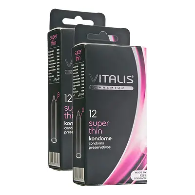 Vitalis Super Thin Condoms - 24 Pack