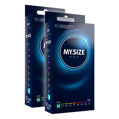 MY.SIZE Pro 45mm Condoms - 20 Pack