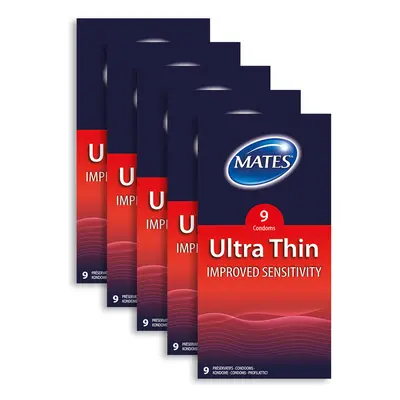 Mates Ultra Thin Condoms - 45 Pack