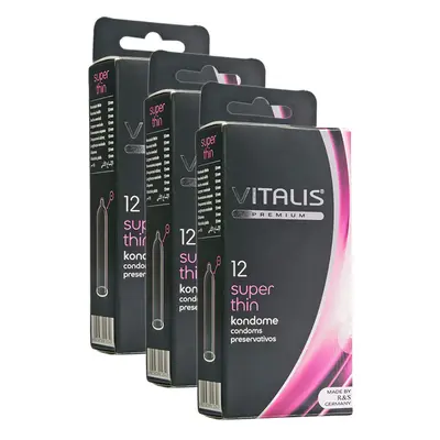 Vitalis Super Thin Condoms - 36 Pack