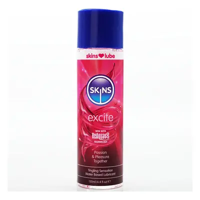 Skins Excite Tingling Sensation Water-Based Lubricant (130ml)