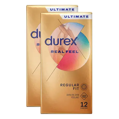 Durex Real Feel Condoms - 24 Pack