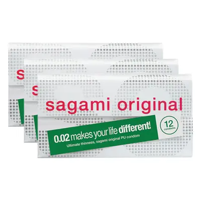 Sagami Original 0.02 Condoms - 36 Pack