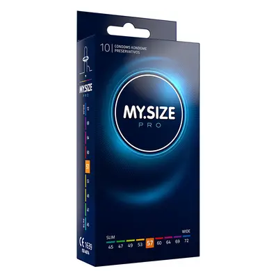 MY.SIZE Pro 57mm Condoms - 10 Pack