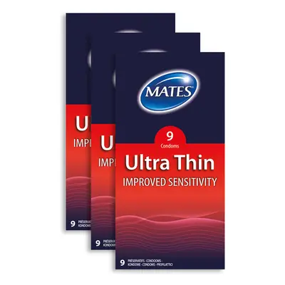 Mates Ultra Thin Condoms - 27 Pack