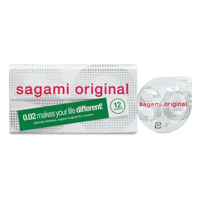 Sagami Original 0.02 Condoms - 12 Pack