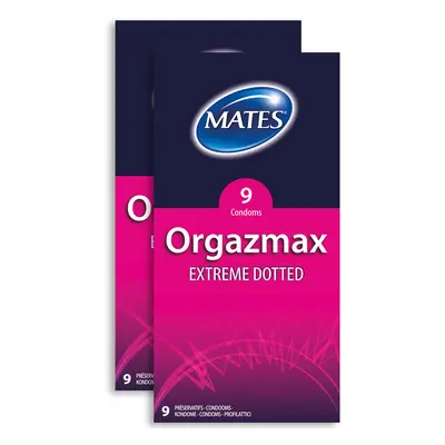 Mates Orgazmax Condoms - 18 Pack