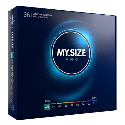 MY.SIZE Pro 45mm Condoms - 36 Pack