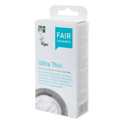 Fair Squared Ultra Thin Condoms - 10 Pack