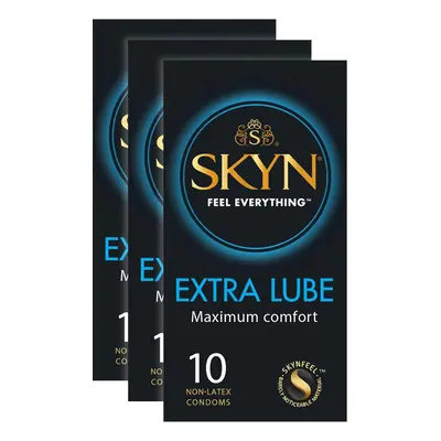 Skyn Extra Lubricated Non-Latex Condoms - 30 Pack